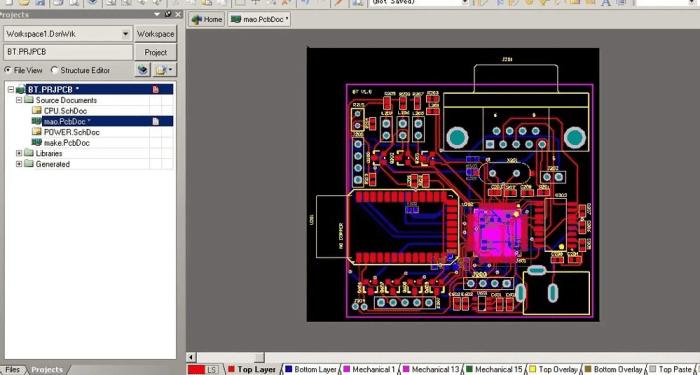 Auto Place And Route With Altium Designer | Reversepcb