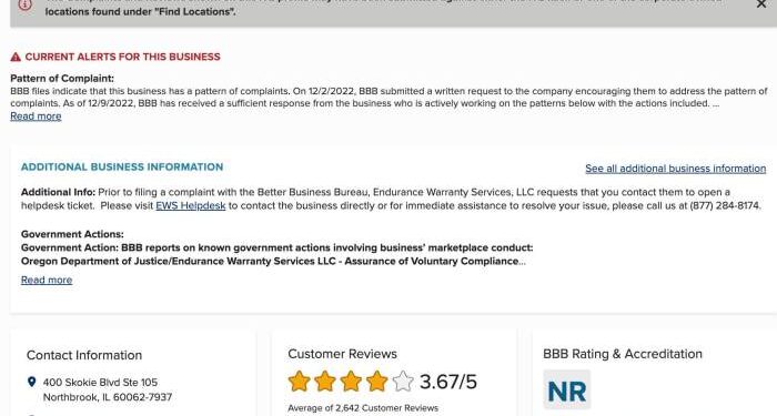 Read May 2025 Endurance car warranty review before you buy!